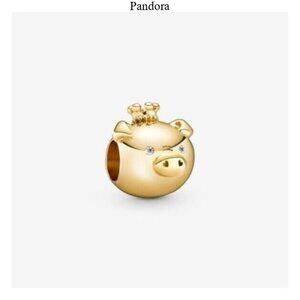 Pandora Shining Pig Charm